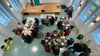 Das Kulturfrühstück bildete den Auftakt im neu eröffneten Popkulturzentrum Magdeburg.