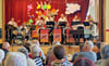 Die Mitglieder der Big Band Wolfen zeigten am Samstag, was für ein eingespieltes Team sie sind. 