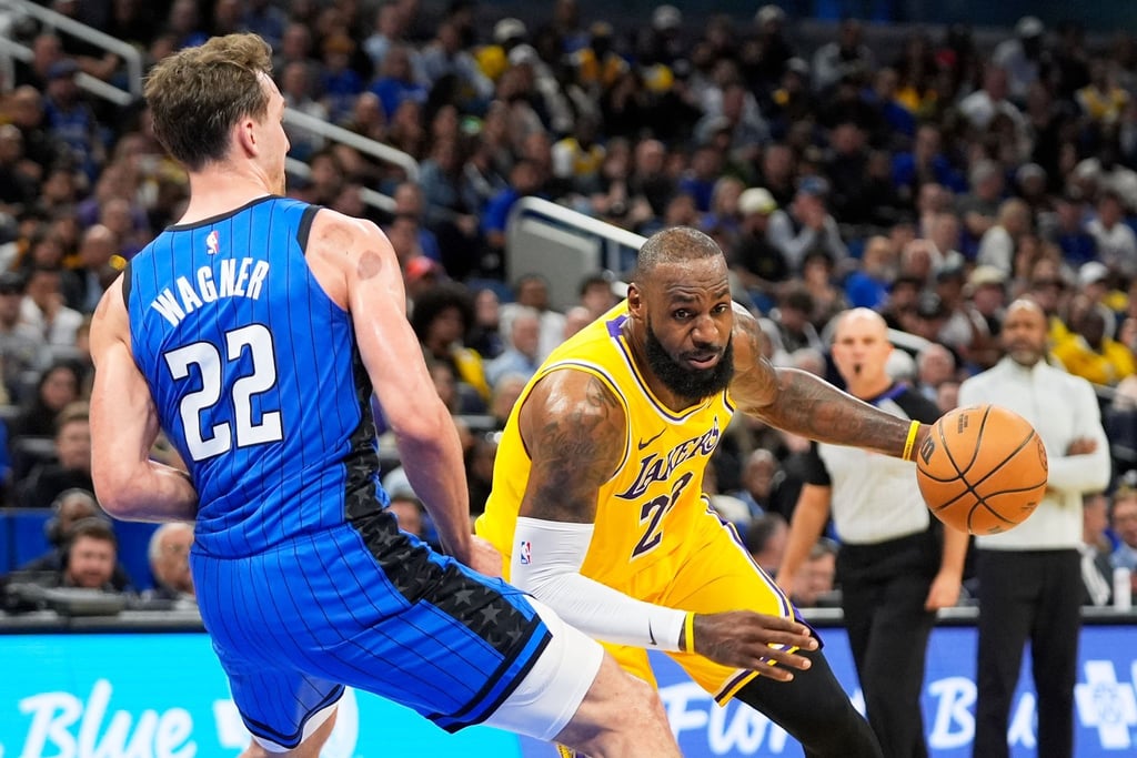 Im Duell mit den ganz Großen wie LeBron James: Franz Wagner.