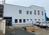 Der Neubau Leitstelle in Bitterfeld läuft: Der Rohbau steht.