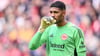 Sah bei Freiburgs 2:2 am Sonntag nicht gut aus: Frankfurt-Keeper Kauã Santos.