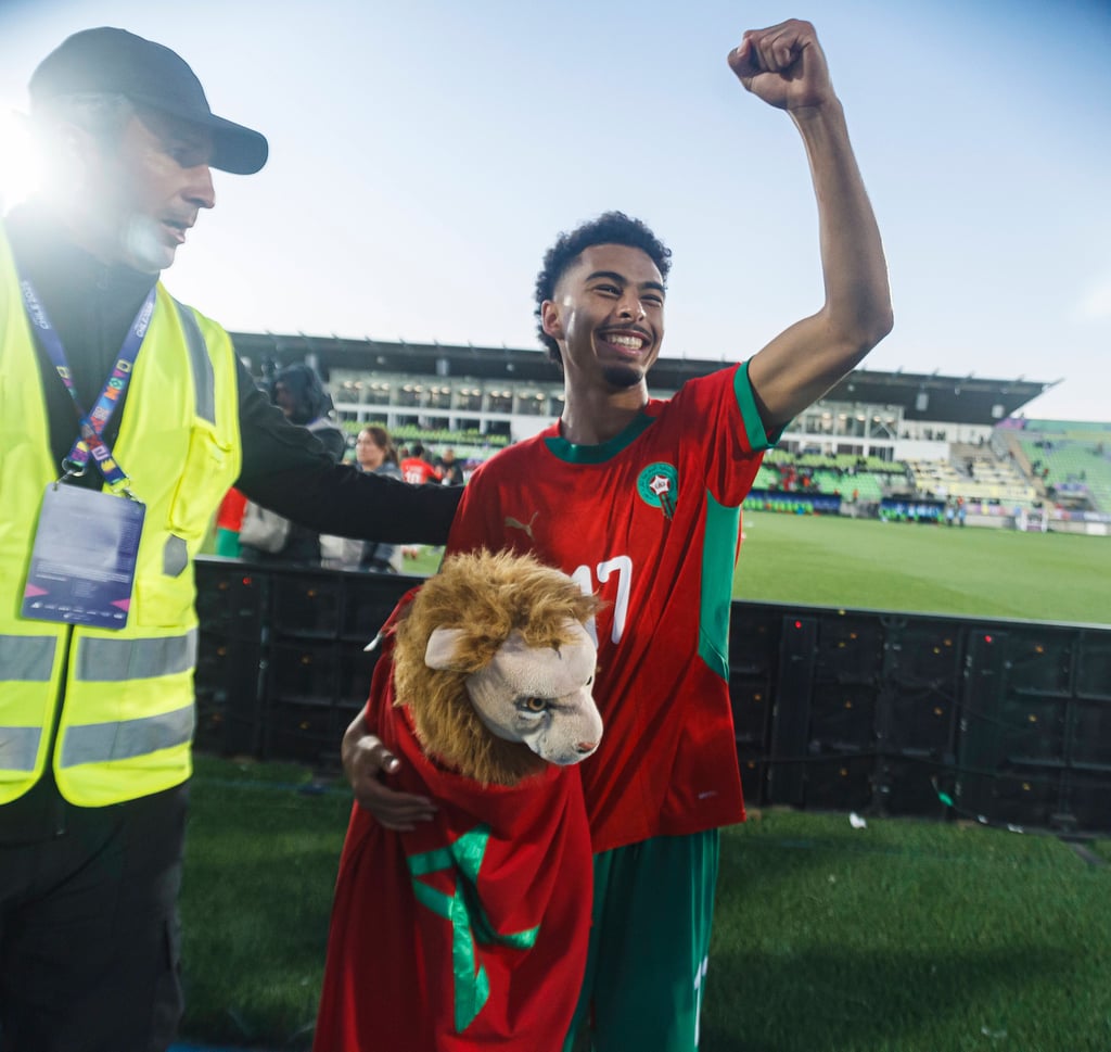 Gessime Yassine spielt für Marokkos U20.