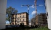 Baustelle schon seit 2018: die Sanierung mehrerer Polizeidienststellen in Magdeburg. 