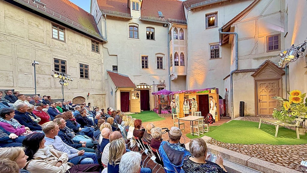 Burgtheatersommer in Roßlau: Ermöglicht auch durch Lotto-Gelder