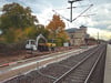 Nicht nur der Bahnsteig 1 im Bahnhof Zerbst wird erneuert, auch das Gleis selbst.