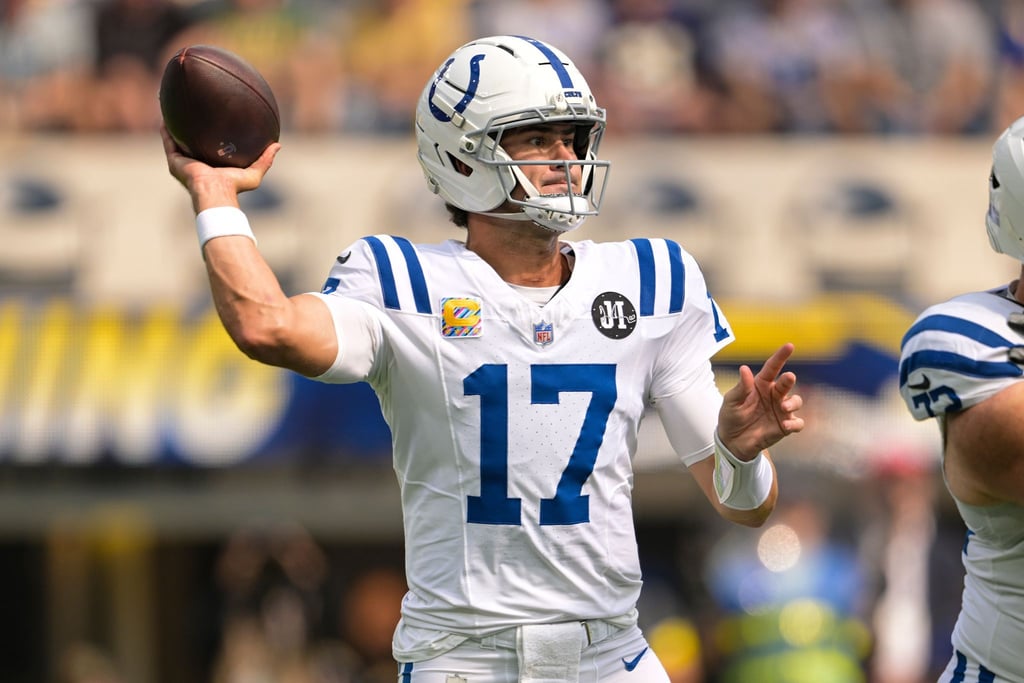 Quarterback Daniel Jones führte die Indianapolis Colts zum sechsten Saisonsieg.