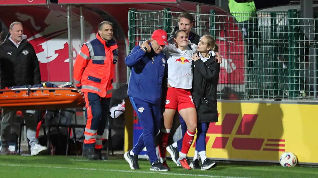 Giovanna Hoffmann riss sich das Kreuzband.