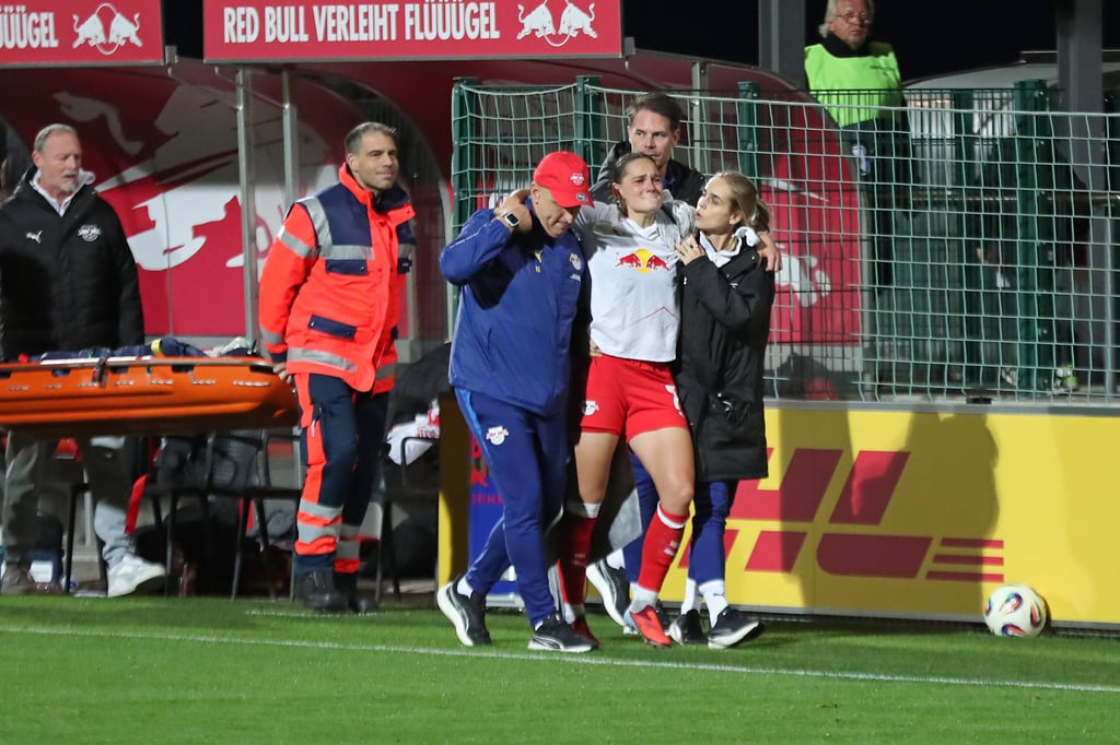 Giovanna Hoffmann riss sich das Kreuzband.