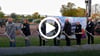 Symbolischer Spatenstich mit Landrat Andy Grabner, Verwaltungschefin Sabine Thalmann, Projekt-Initiator Professor Christof Hamel,  Minister Armin Willingmann, Hochschul-Präsident Jörg Bagdahn, Oberbürgermeisterin Christina Buchheim und Andreas Grobe vom Landesbetrieb Bau
