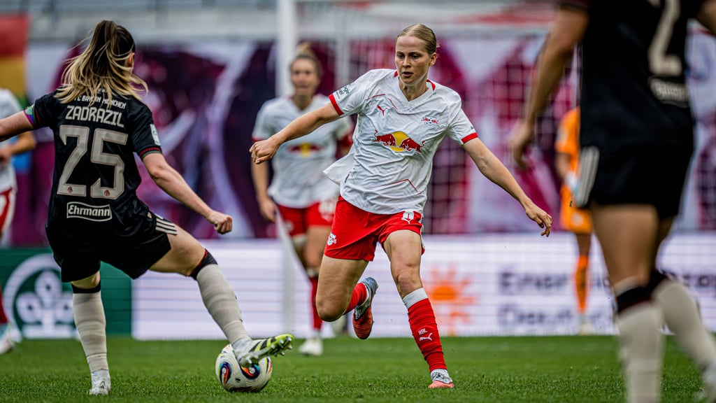 Emilia Asgeirsdottir ist eine von derzeit sechs Nationalspielerinnen bei RB Leipzig.