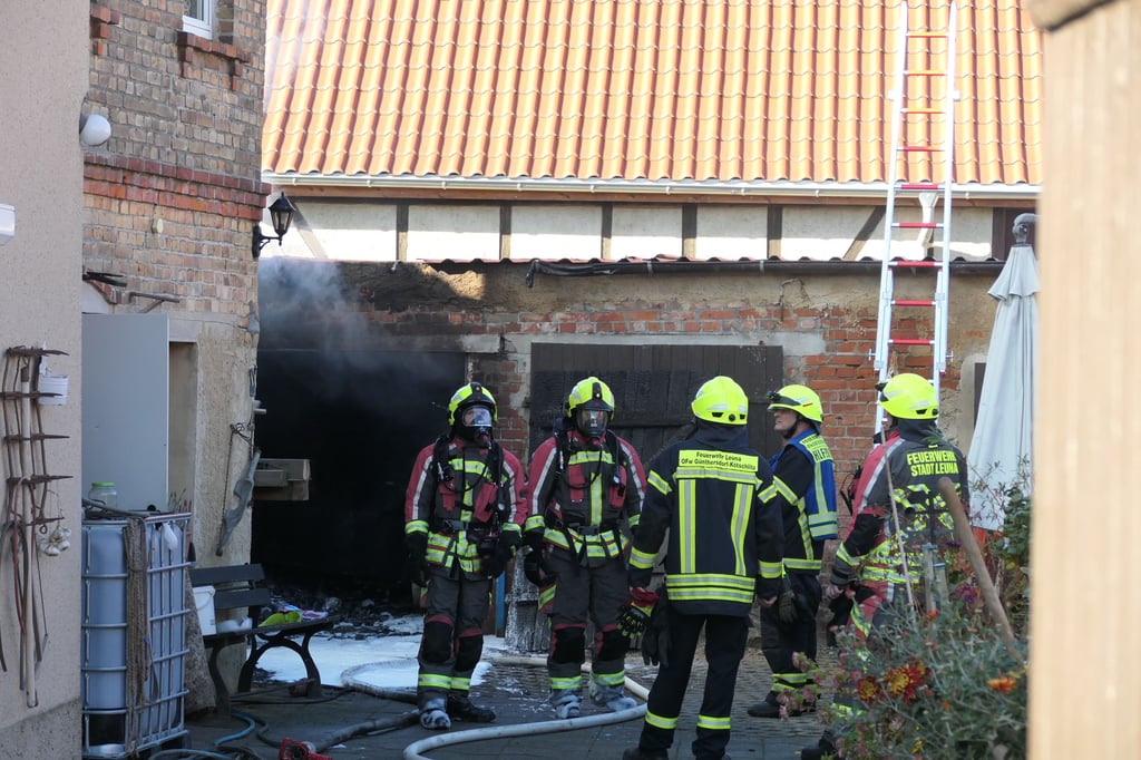 Kräfte mehrerer Wehren konnten das Feuer schnell löschen.