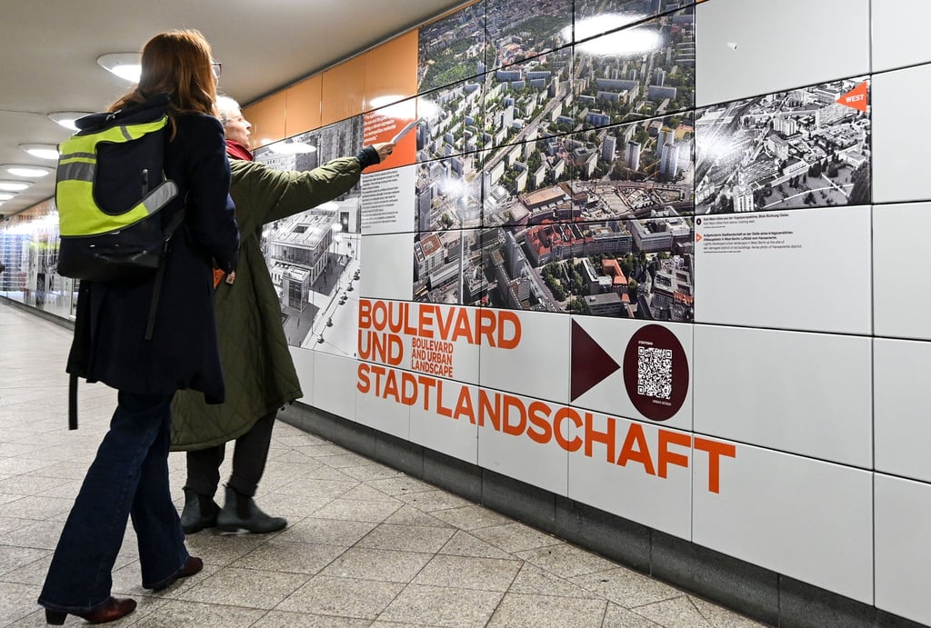 Im U-Bahnhof geht es um das architektonische Erbe der Nachkriegszeit.