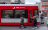 Die Arbeiten für die Stadtbahn in Halle sorgen für Einschränkungen im Bus- und Autoverkehr. 
