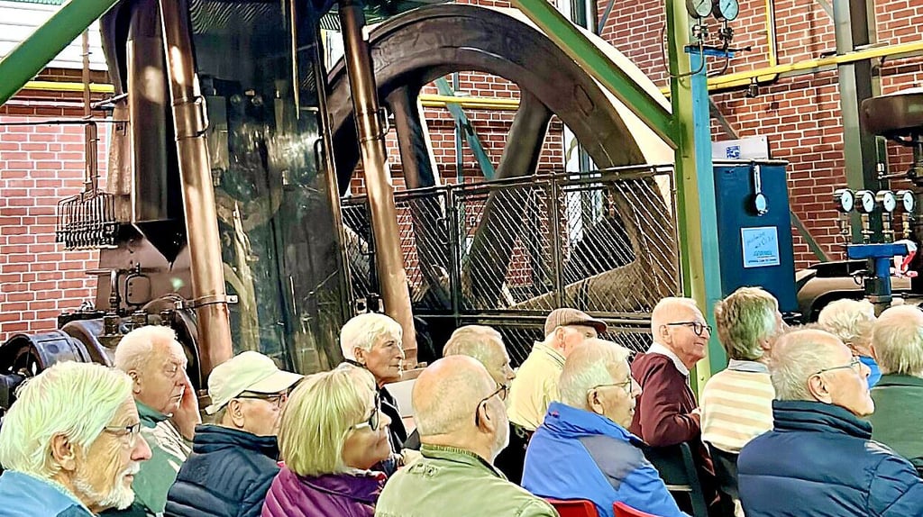 Die Veranstaltung zu 100 Jahre Umlaufpumpe aus der Ammoniakproduktion der Leuna-Werke im Chemiemuseum Merseburg war gut besucht.