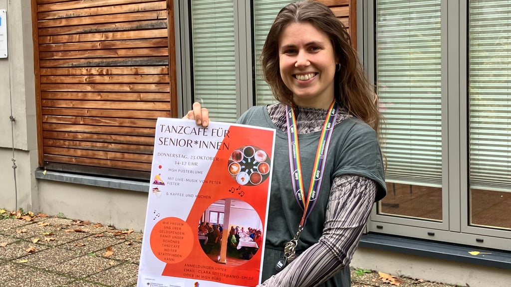 Lädt zum Tanzcafé im Mehrgenerationenhaus „Pusteblume“ ein: Projektleiterin Clara Seitter.