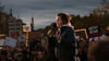 Umweltaktivistin Luisa Neubauer sprach bei der Kundgebung.