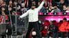 „Ein sehr wichtiges Spiel für den Trainer.“ Vincent Kompany in Aktion am Spielfeldrand.