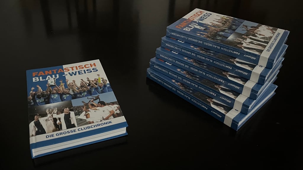 So sieht das Cover des Buchs aus. Fünf Exemplare verlosen die Volksstimme und Magdeburg Blau-Weiß.