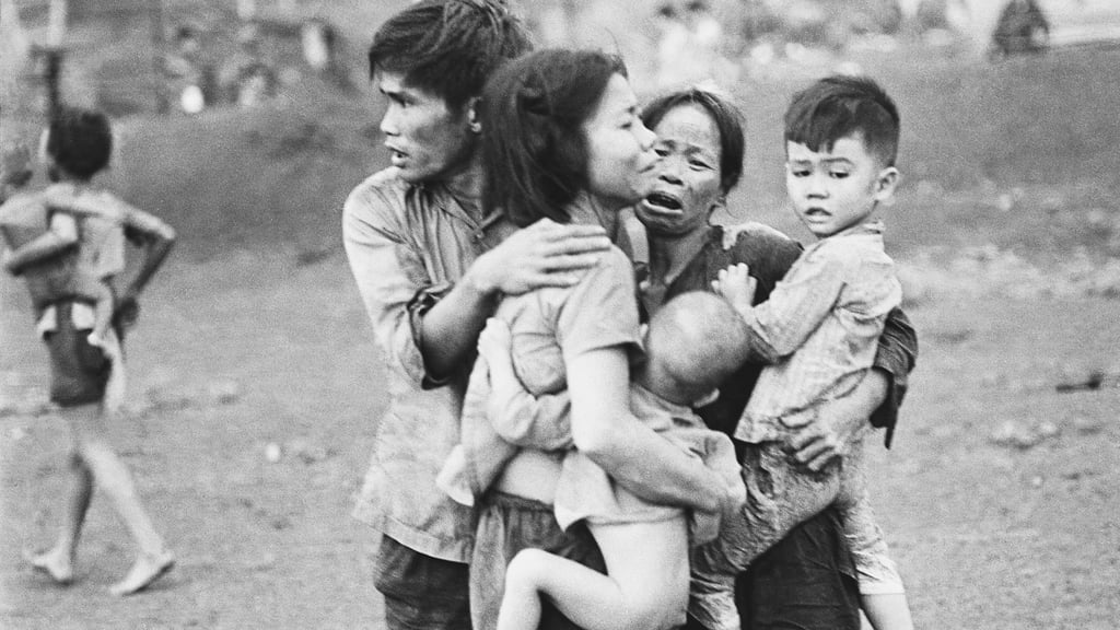 Von Horst Faas dokumentiertes Leid: Südvietnamesische Zivilisten im Vietnam-Krieg.