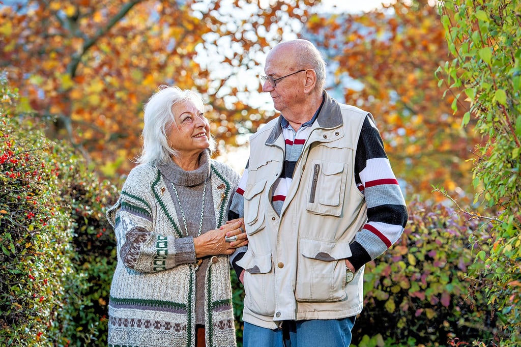 Lernten sich im August per Kontaktanzeige kennen: Rita Hilpert aus Freyburg und Heinz Frommater aus Naumburg.