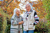 Lernten sich im August per Kontaktanzeige kennen:  Rita Hilpert aus Freyburg und Heinz Frommater aus Naumburg.