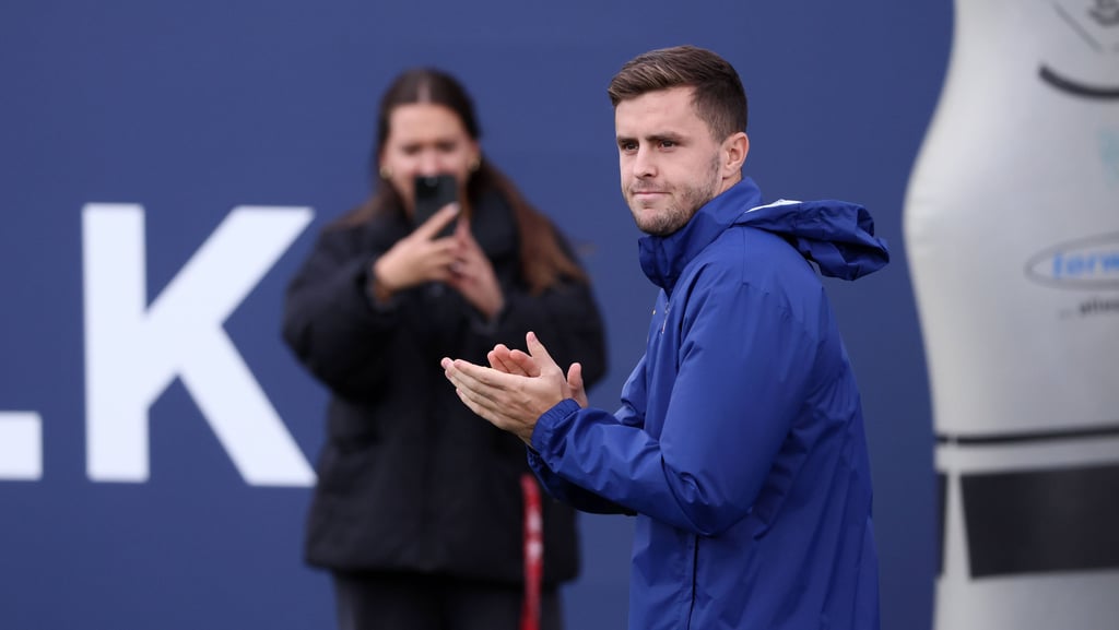 Christoph Baumgartner beim Training von RB Leipzig.