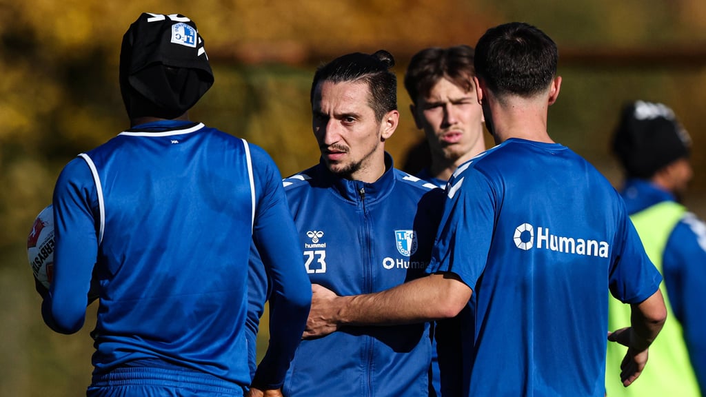 Die Spieler vom 1. FC Magdeburg: Vorbereitung auf das Spiel gegen Preußen Münster (Archiv).