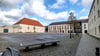 Der Arsenalplatz in Wittenberg: Dort hat jetzt Müll gebrannt.  