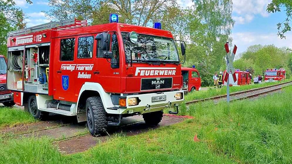 Der MAN-LF 6/8 beim Einsatz am Brocken. Nun bekommt die Bellebener Feuerwehr ein neues Fahrzeug.