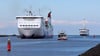 Die Fähren von Stena Line, die zwischen Rostock und dem schwedischen Trelleborg verkehren, können auch von Zügen genutzt werden. Das macht sie bedeutsam für Militärtransporte, sagt Stena Line. (Archivbild)