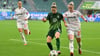 Weiter in der Google-Pixel Frauen-Bundesliga am Ball: Wolfsburgs Svenja Huth (l) und Bayerns Franziska Kett beim jüngsten Topspiel.