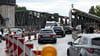 Die Baustelle Elsenbrücke ist ein Nadelöhr zwischen Treptow und Friedrichshain.