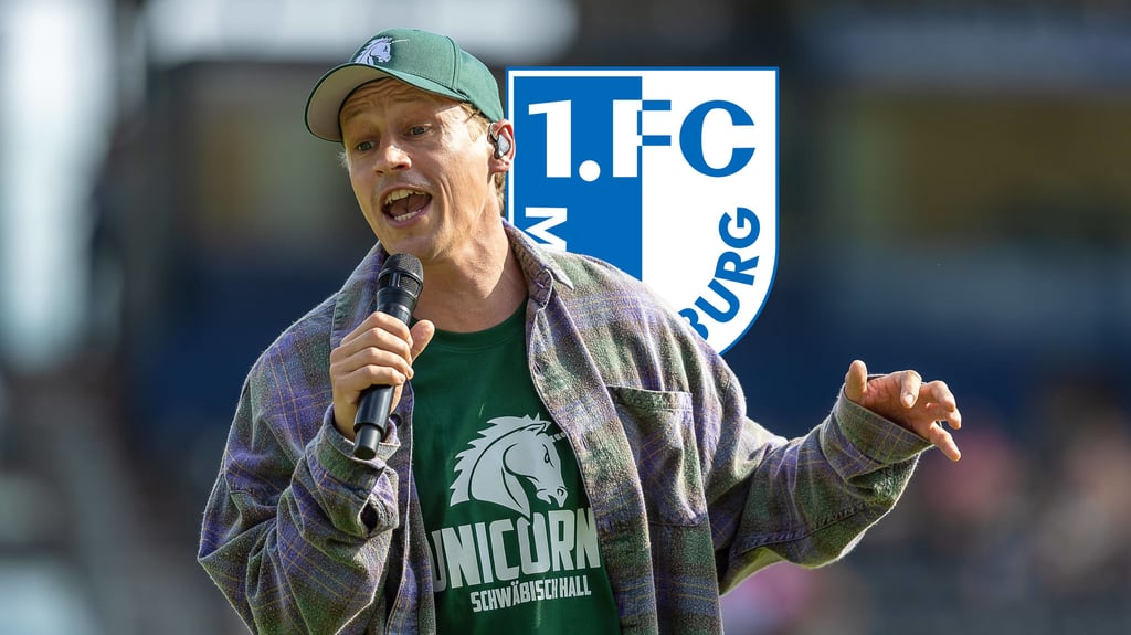 Tim Benzdko spielte in seiner Jugend für Union Berlin - und traf in einem Turnier auf den 1. FC Magdeburg. Für den Sänger ein besonderer Moment.
