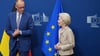 Will Kommissionspräsidentin Ursula von der Leyen konkrete Arbeitsaufträge erteilen: Bundeskanzler Friedrich Merz. (Archivbild)