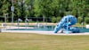 Bislang gibt es nur eine kleine Rutsche im Freibad. 
