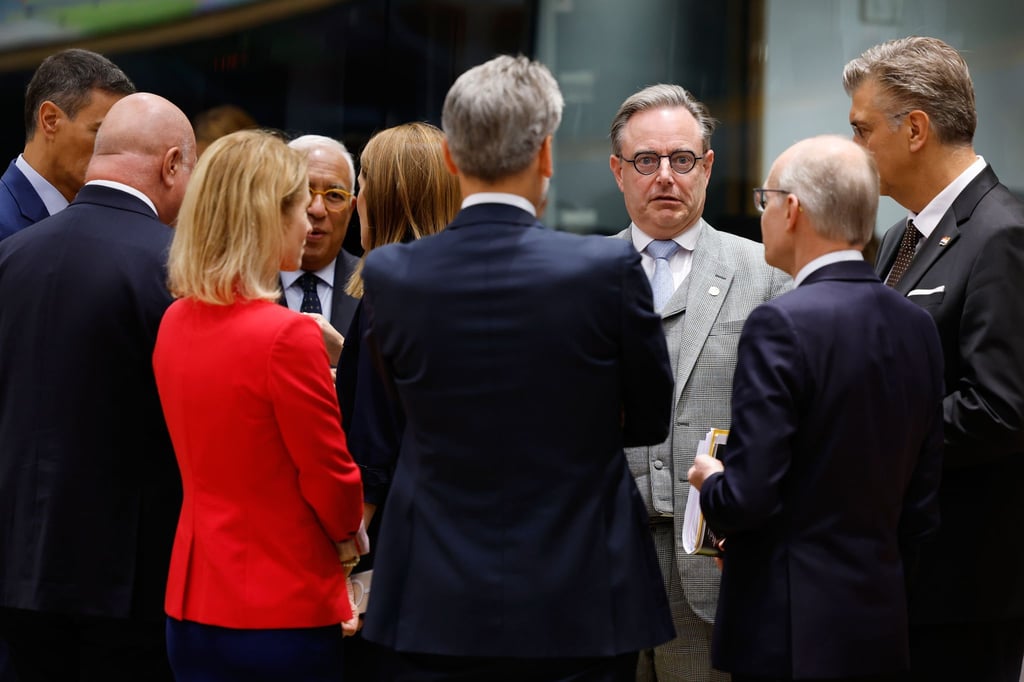 Der belgische Premierminister Bart De Wever forderte beim Gipfel Sicherheiten und gab letztlich auch sein OK.