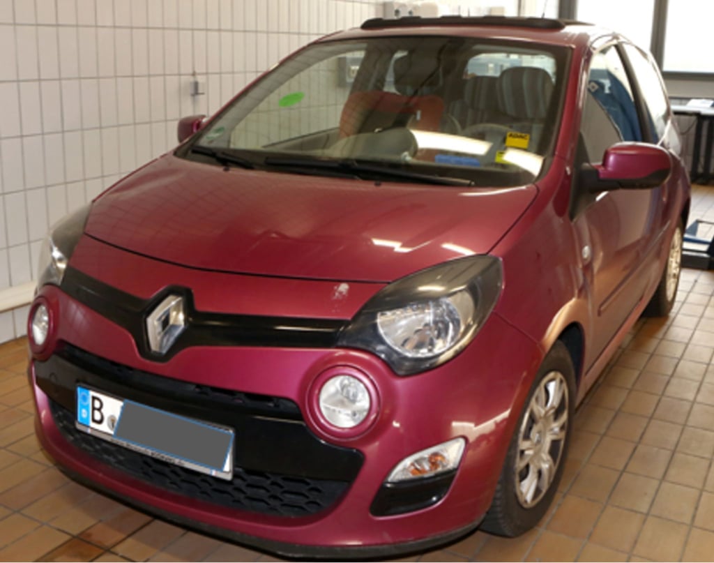In diesem pinkfarbenen Renualt Twingo wurden Haare von Rebecca Reusch gefunden.