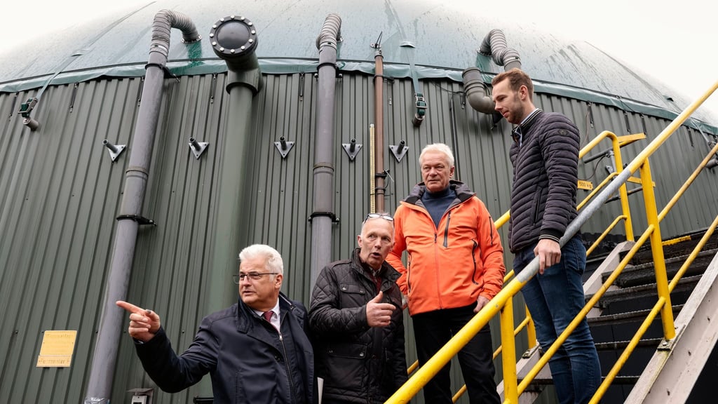 Biogasanlagen findet der Bundesminister „hervorragend“.