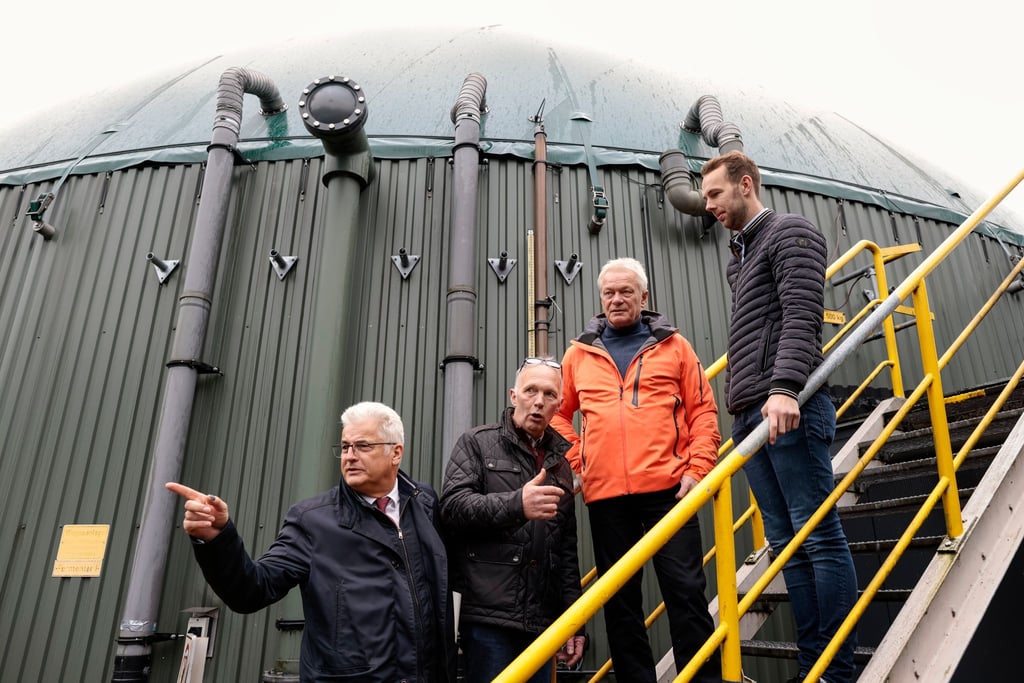 Biogasanlagen findet der Bundesminister „hervorragend“.