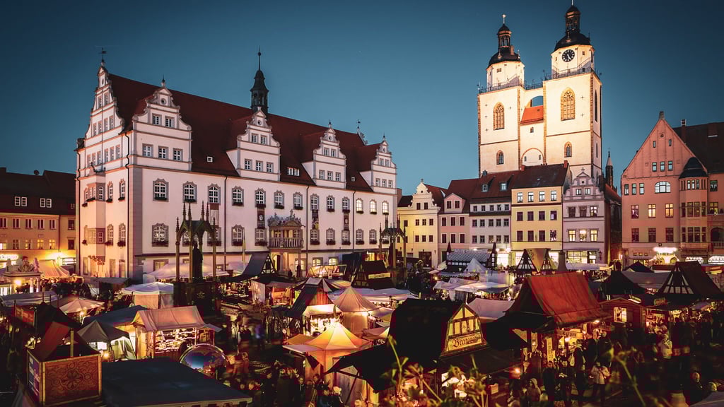Am 31. Oktober ist es wieder Zeit für das historische Marktspektakel zum Reformtionsfest in Wittenberg.