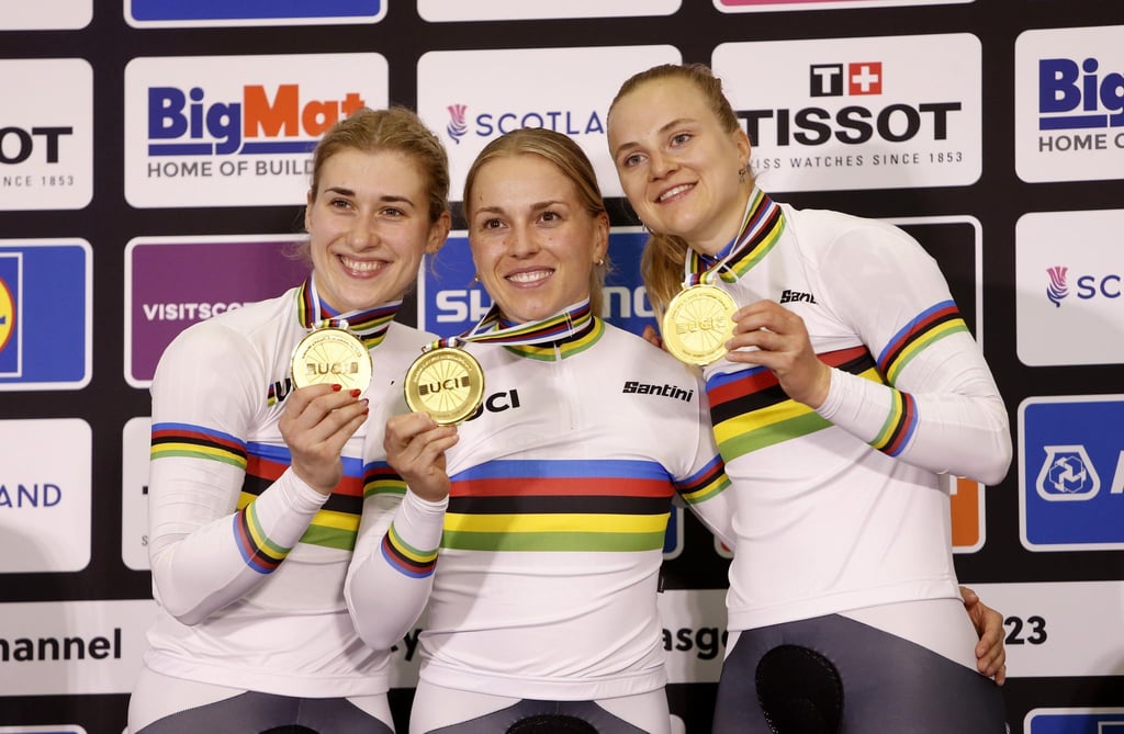Die deutschen Teamsprinterinnen blieben diesmal ohne WM-Medaille. (Archivbild)