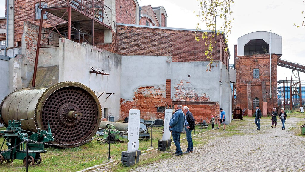 Blick zum Herrmannschacht am Tag der Industriekultur