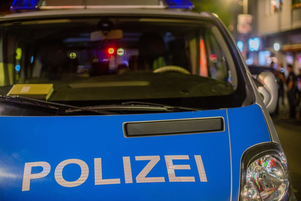 Der Fahrer fuhr bei seiner Flucht mehrfach gegen Polizeiautos. (Symbolbild)