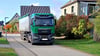 Viele Lkw ignorierten anfangs in Siebigerode das Durchfahrtsverbot in der Felstraße.  