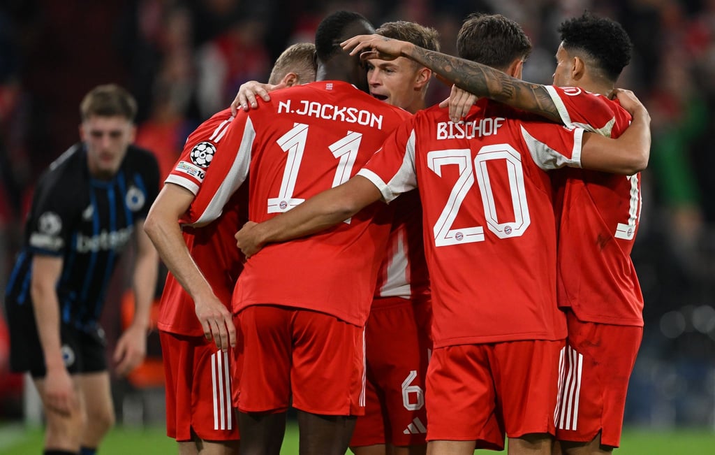 Die Bayern hatten gegen Brügge viel zu jubeln.