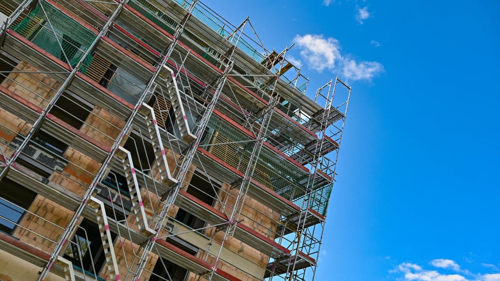 Der Wohnungsbau in Deutschland steckt in einer tiefen Krise. (Archivbild)