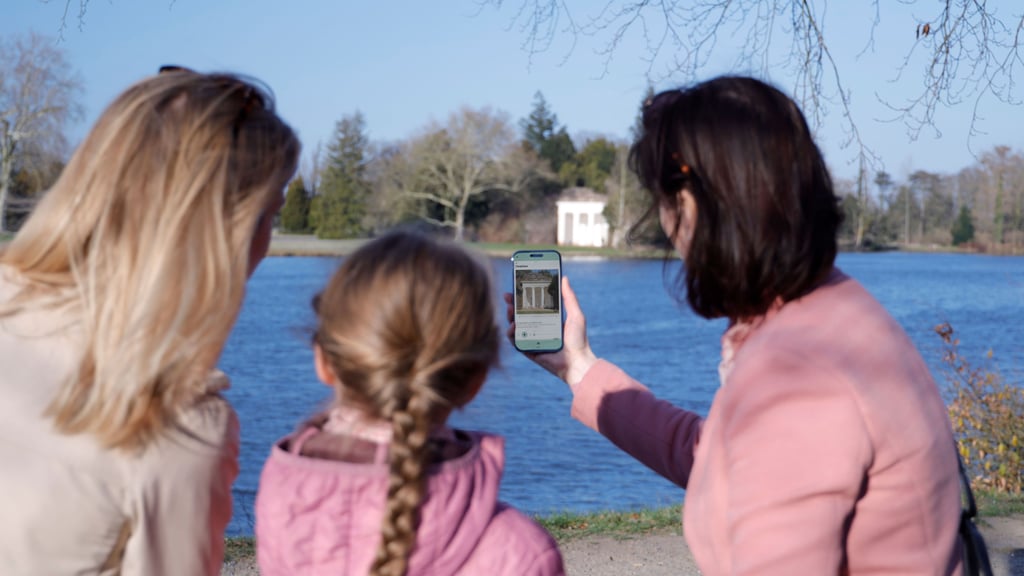 Digitaler Helder: Die Gartenreich-App im Einsatz.