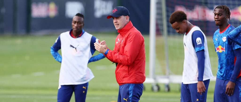 Ole Werner hat mit RB noch viel Arbeit vor sich.