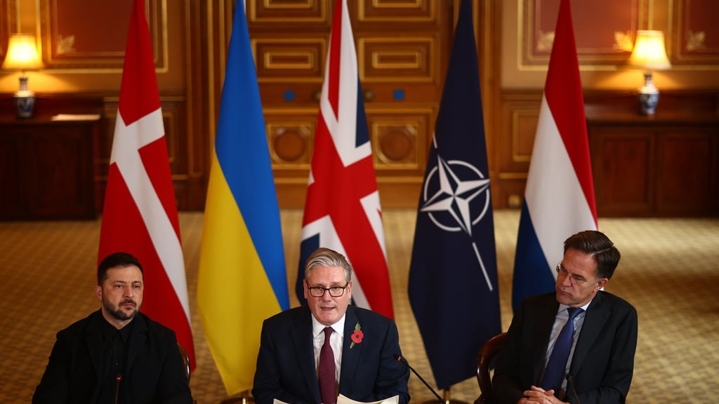 Bei dem Treffen in London ging es auch darum, wie die Ukraine durch den erwarteten schweren Kriegswinter kommen kann.