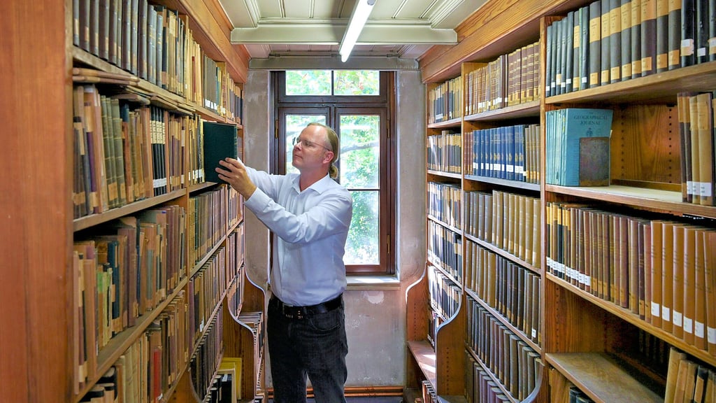 Leopoldina-Archivar Danny Weber in Halle: „Die Einrichtungen brauchen Unterstützung“.